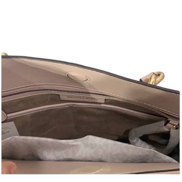 - NWT Michael Kors Pink Blush CeCe Medium Tote Bag spring - Picture 9 of 14